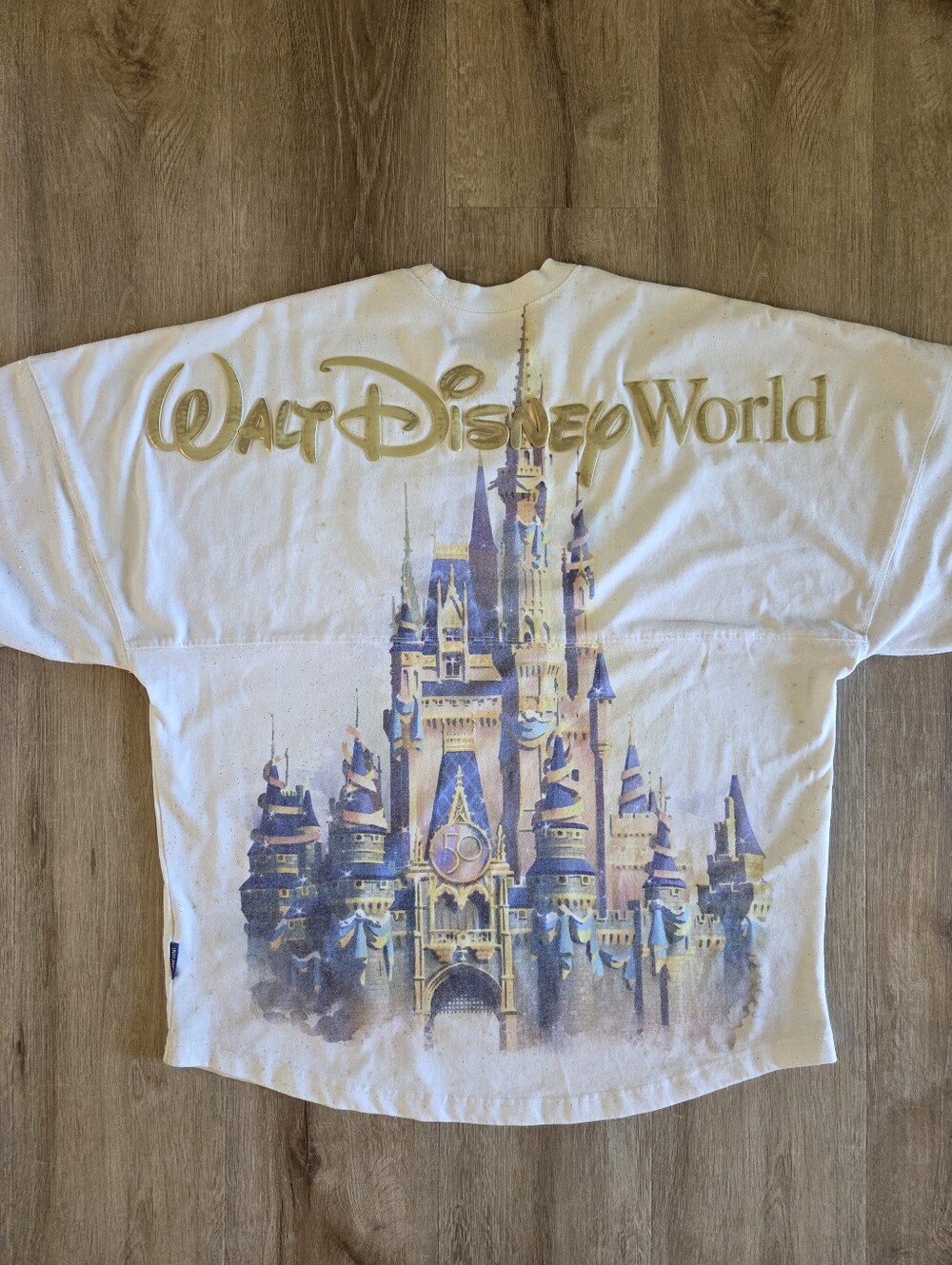 Walt Disney World 50th Anniversary Cinderella Castle Spirit Jersey Size Medium
